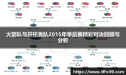 火箭队与开拓者队2015年季后赛精彩对决回顾与分析